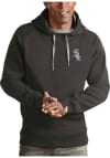 Main image for Antigua Chicago White Sox Mens Charcoal Victory Long Sleeve Hoodie