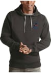 Main image for Antigua Miami Marlins Mens Charcoal Victory Long Sleeve Hoodie