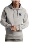 Main image for Antigua New York Yankees Mens Grey Victory Long Sleeve Hoodie