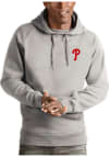 Main image for Antigua Philadelphia Phillies Mens Grey Victory Long Sleeve Hoodie