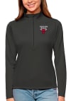 Main image for Antigua Chicago Womens Grey Tribute 1/4 Zip Pullover