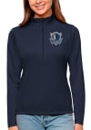 Main image for Antigua Dallas Womens Navy Blue Tribute 1/4 Zip Pullover