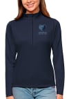 Main image for Antigua Memphis Womens Navy Blue Tribute 1/4 Zip Pullover