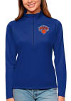 Main image for Antigua New York Womens Blue Tribute 1/4 Zip Pullover
