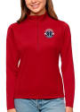 Washington Wizards Womens Antigua Tribute 1/4 Zip Pullover - Red