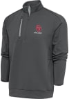 Main image for Antigua Oklahoma Sooners Mens Grey Soccer Generation Long Sleeve 1/4 Zip Pullover