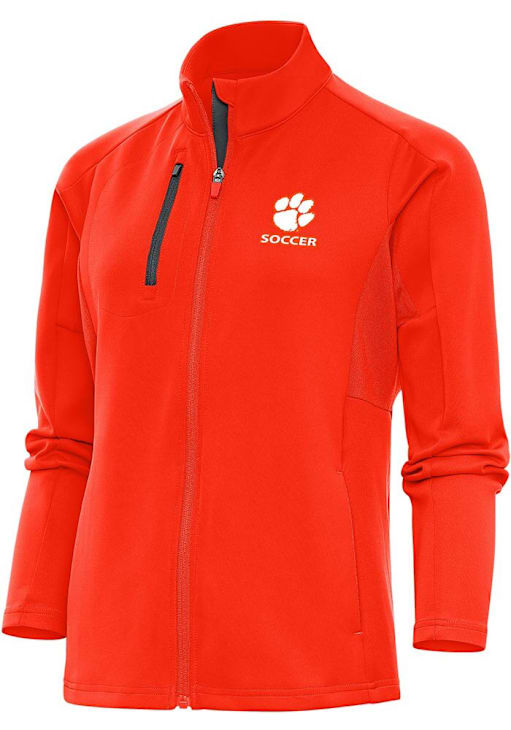 Clemson Tigers Antigua Womens ORANGE Soccer Generation Light - Main Image