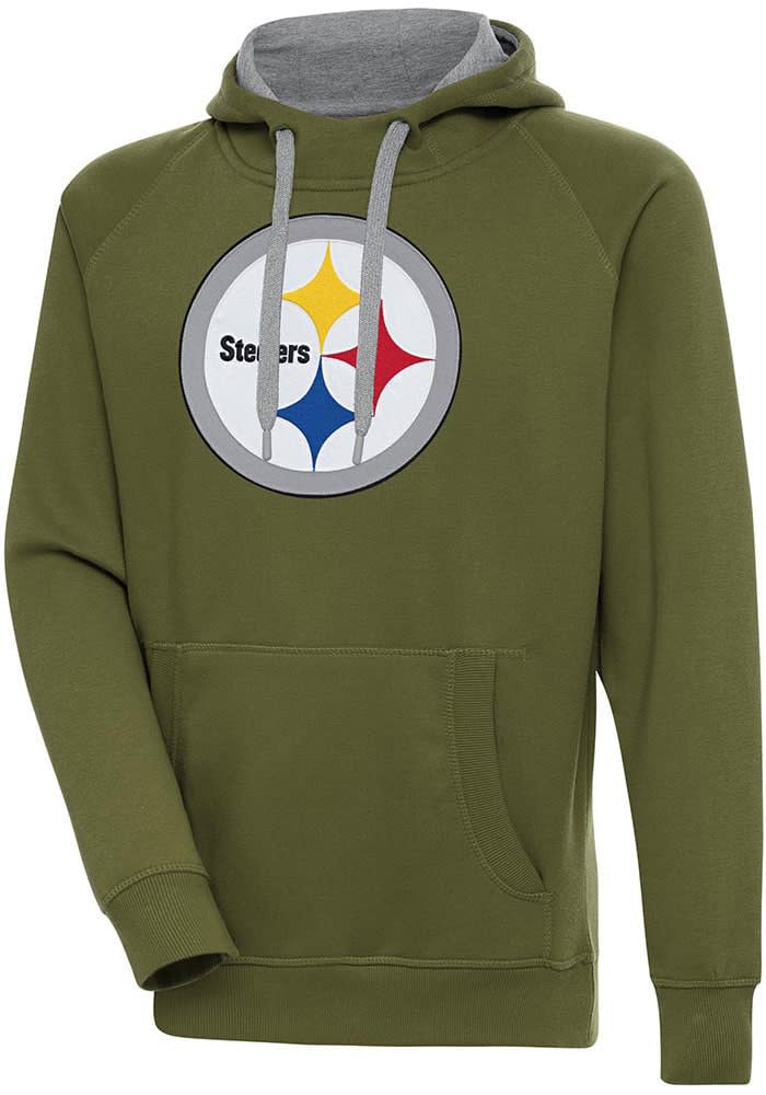 Steelers olive hoodie on sale