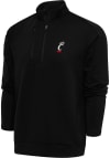 Main image for Antigua Cincinnati Bearcats Mens Black Generation Long Sleeve 1/4 Zip Pullover