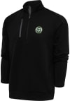 Main image for Antigua Colorado State Rams Mens Black Generation Big and Tall 1/4 Zip Pullover
