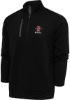 Main image for Antigua San Diego State Aztecs Mens Black Generation Baseball Big and Tall 1/4 Zip Pullover