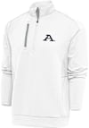Main image for Mens Akron Zips White Antigua Generation Qtr Zip Pullover