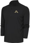 Main image for Antigua Akron Zips Mens Charcoal Tribute Long Sleeve 1/4 Zip Pullover