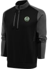Main image for Antigua Colorado State Rams Mens Black Team Long Sleeve 1/4 Zip Pullover