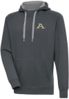 Main image for Antigua Akron Zips Mens Charcoal Victory Long Sleeve Hoodie