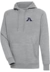 Main image for Antigua Akron Zips Mens Grey Victory Long Sleeve Hoodie