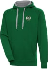 Main image for Antigua Colorado State Rams Mens Green Victory Long Sleeve Hoodie