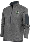 Main image for Antigua Colorado State Rams Womens Charcoal Fortune 1/4 Zip Pullover