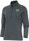 Main image for Antigua CSU Womens Charcoal Epic 1/4 Zip Pullover
