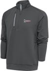 Main image for Antigua Frisco Rough Riders Mens Grey Generation Long Sleeve 1/4 Zip Pullover