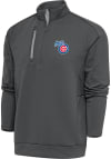 Main image for Antigua Iowa Cubs Mens Grey Generation Long Sleeve 1/4 Zip Pullover