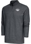 Main image for Antigua Nevada Wolf Pack Mens Charcoal Gambit Long Sleeve 1/4 Zip Pullover