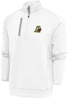 Main image for Mens Oregon Ducks White Antigua Generation Qtr Zip Pullover