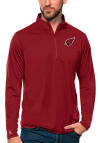 Main image for Antigua Arizona Cardinals Mens Red Tribute Long Sleeve 1/4 Zip Pullover