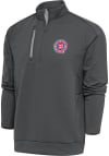 Main image for Antigua South Bend Cubs Mens Grey Generation Long Sleeve 1/4 Zip Pullover