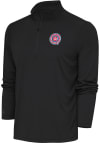 Main image for Antigua South Bend Cubs Mens Grey Tribute Long Sleeve 1/4 Zip Pullover
