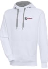Main image for Antigua Frisco Rough Riders Mens White Victory Long Sleeve Hoodie