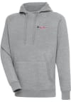 Main image for Antigua Frisco Rough Riders Mens Grey Victory Long Sleeve Hoodie