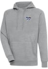 Main image for Antigua  Mens Grey Victory Long Sleeve Hoodie