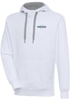 Main image for Antigua Omaha Storm Chasers Mens White Victory Long Sleeve Hoodie