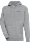 Main image for Antigua Omaha Storm Chasers Mens Grey Victory Long Sleeve Hoodie