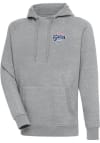 Main image for Antigua Reading Fightin Phils Mens Grey Victory Long Sleeve Hoodie