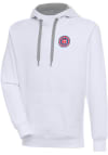 Main image for Antigua South Bend Cubs Mens White Victory Long Sleeve Hoodie