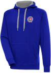 Main image for Antigua South Bend Cubs Mens Blue Victory Long Sleeve Hoodie