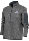 Main image for Antigua Lehigh Valley Ironpigs Womens Grey Fortune 1/4 Zip Pullover