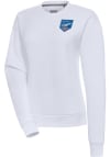 Main image for Antigua Oklahoma City Dodgers Womens White Victory Crew Sweatshirt