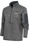 Main image for Antigua Denver Nuggets Womens Grey 2023 NBA Finals Champions Fortune 1/4 Zip Pullover