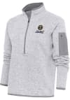 Main image for Antigua Denver Nuggets Womens Grey 2023 NBA Finals Champions Fortune 1/4 Zip Pullover