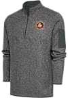 Main image for Antigua Bowling Green Hot Rods Mens Grey Fortune Long Sleeve 1/4 Zip Fashion Pullover