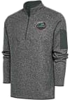 Main image for Antigua Great Lakes Loons Mens Grey Fortune Long Sleeve 1/4 Zip Fashion Pullover