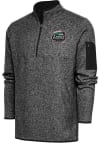Main image for Antigua Great Lakes Loons Mens Black Fortune Long Sleeve 1/4 Zip Fashion Pullover