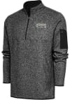 Main image for Antigua Harrisburg Senators Mens Black Fortune Long Sleeve 1/4 Zip Fashion Pullover