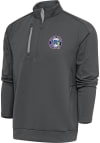 Main image for Antigua Jersey Shore BlueClaws Mens Grey Generation Long Sleeve 1/4 Zip Pullover