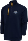Main image for Antigua Lake County Captains Mens Navy Blue Generation Long Sleeve 1/4 Zip Pullover