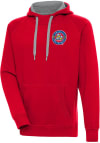 Main image for Antigua Amarillo Sod Poodles Mens Red Victory Long Sleeve Hoodie