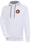 Main image for Antigua Bowling Green Hot Rods Mens White Victory Long Sleeve Hoodie